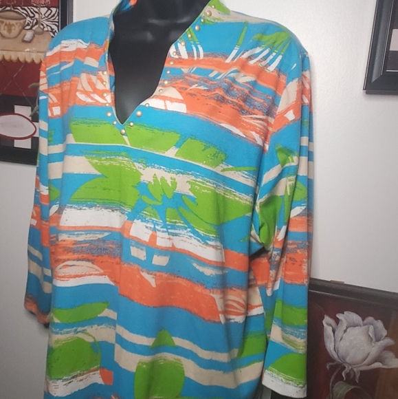 Nwot Beautiful Ruby Rd blouse - Picture 5 of 13